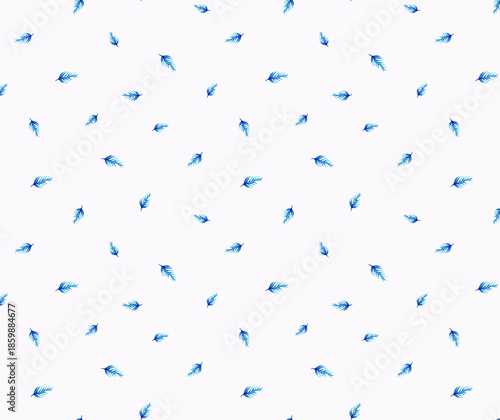 seamless floral pattern with wildfloewrs and leaves for fabric and wallpaper

