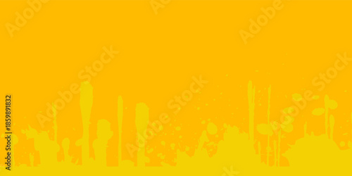 Best retro comic yellow background raster gradient halftone stock vector sports