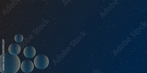 vector of abstract glitter lights. blue, gold and black. de focused. Modern