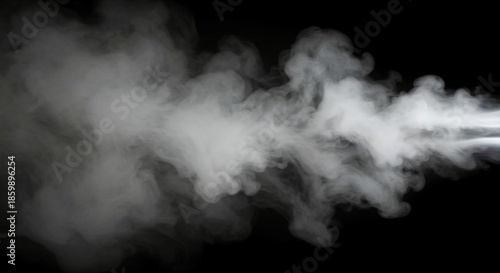 Soft abstract white smoke and steam flowing across a dark backdrop, generating a mysterious, foggy texture and atmospheric effect, atmospheric, volume, mist
