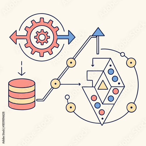 Data processing and machine learning workflow
