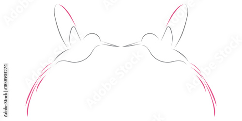 minimalism abstract modern logo design line art drawing vector bird fly animal wildlife  outline graphic design hummingbird sketch