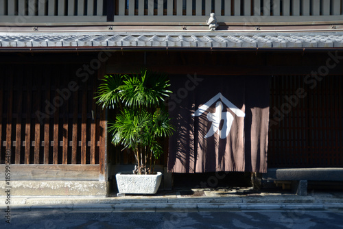街角の風景　スケッチ写真