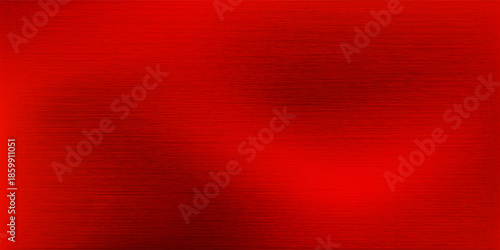 Red metal technology horizontal background with polished, brushed texture. Red metal texture background background, foil texture, shiny and metal steel gradient template.eps10