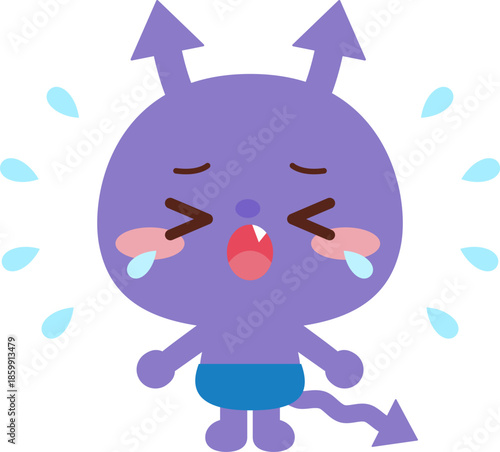 泣くばい菌のキャラクター