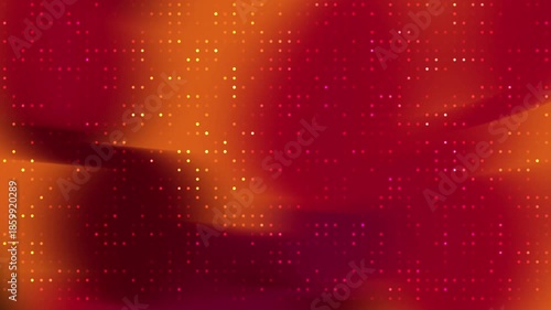 Wallpaper Mural Blurry orange red gradient with scattered glowing dots Torontodigital.ca