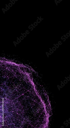 Intricate conceptual structure forming a hidden network of data connections, representing discovery and complex artificial intelligence algorithms, texture, architecture, conceptual