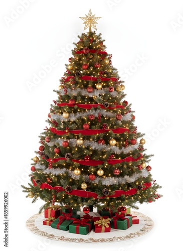 decorated christmas tree