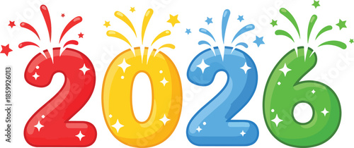 hasil-akhir-35 colorful illustration of happy new year celebration with fireworks