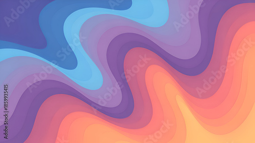 Contemporary Gradient Mesh Background with Smooth Color Blending and Soft Depth for Modern Design