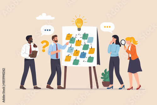 Teamwork and Ideas Discussion