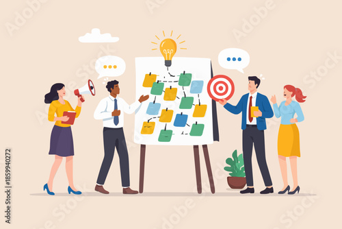 Teamwork and Ideas Planning