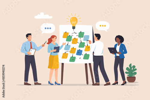 Teamwork and Ideas Discussion