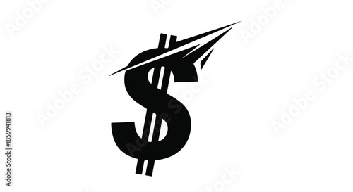 black silhouette of a snake