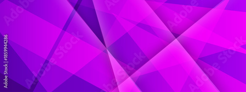 Abstract design with purple and pink triangular shapes