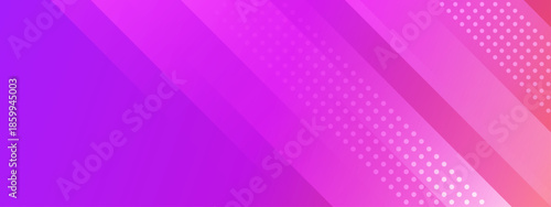 Diagonal lines and dotted patterns with a pink gradient