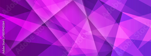 Abstract geometric background with pink and purple triangles