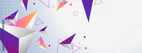 Background design with shapes and colors, suitable for graphic design projects, presentations, websites, print materials, and digital marketing campaigns