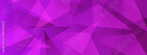 Abstract purple geometric design with overlapping shapes, suitable for backgrounds, digital art, banners, web design, and modern graphic projects
