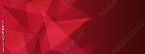Abstract design with translucent red geometric shapes, suitable for backgrounds, posters, and modern graphic designs with a bold aesthetic