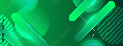 Abstract green circles and lines ideal for backgrounds, web design, or nature themed projects. Versatile and modern graphic element for various purposes