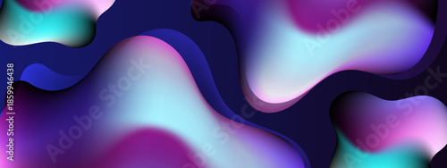 Abstract colorful design with purple and blue hues. Ideal for backgrounds, digital art projects, web design, and print materials
