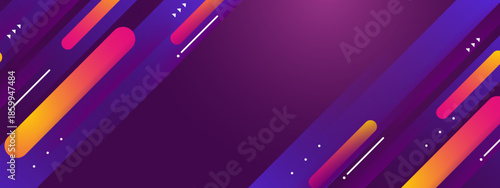 Abstract purple design with rounded shapes and lines, ideal for modern graphic projects, digital backgrounds, or geometric artwork concepts