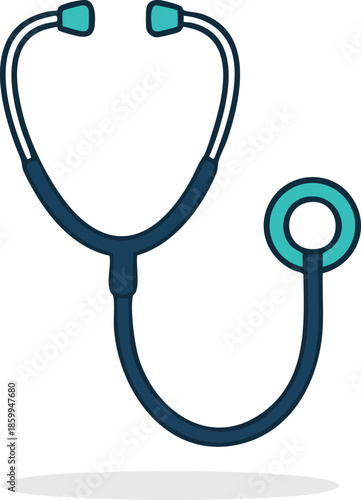Medical Stethoscope Icon