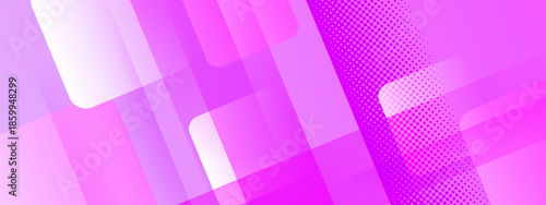 Abstract pink background with layered shapes and dots suitable for graphic design projects, social media posts, and feminine themed content creation