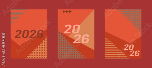 Background set. Modern design. Background for poster, banner, card. Vector illustration.