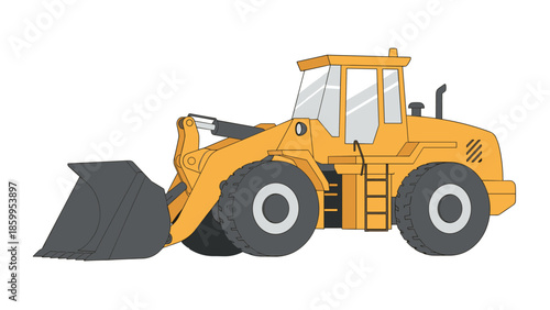 Front Loader Heavy Machinery Equipment Vehicle 2.