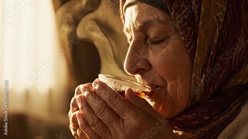 Side view of laptop keyboard with screen display, modern technology device close up, computer software coding and programming concept, digital operating system interface