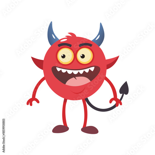 funny cartoon devil
