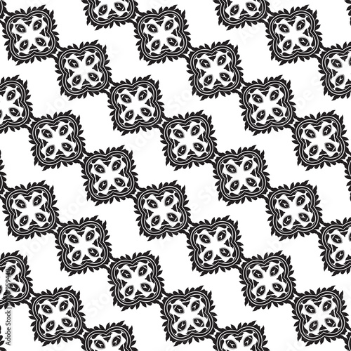 pattern, seamless, wallpaper, vector, floral, flowers, design