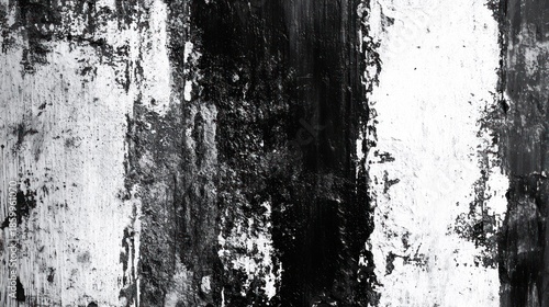 Wallpaper Mural Abstract grayscale paint strokes vertical texture Torontodigital.ca