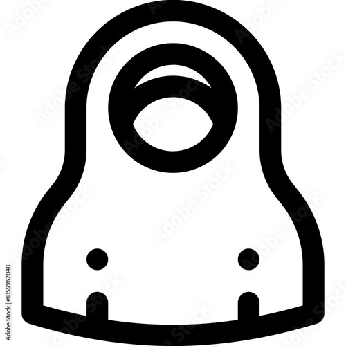 Hooded Figure Silhouette Symbolic Portrait For Mystery And Anonymity