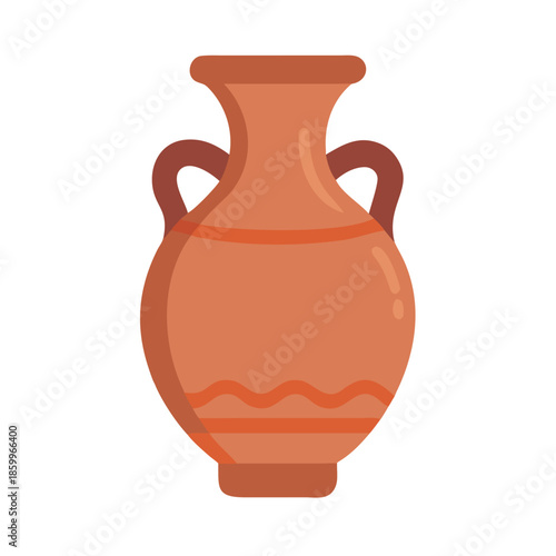 Clay pot look like original.