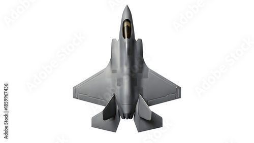 Top-Down View of F-35 Lightning II Stealth Fighter  – Ultra-Realistic 8K