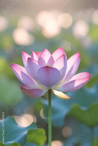 Wallpaper Mural pink water lily Torontodigital.ca