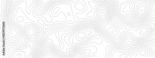 Modern Abstract Seamless Vector Wallpaper with Geometric Linear Elements and Circular Wave Flow