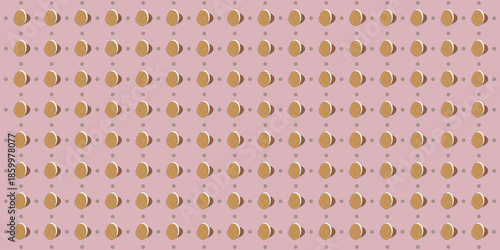 Photography Premium Seamless Pattern – Dusty Rose with Taupe and Umber Accents