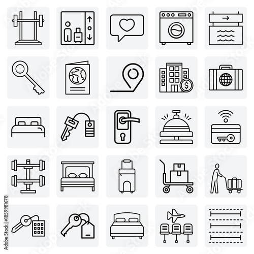 From Travel To Check-In – Luggage And Passport Essentials, Hotel Reception, And Access To Room And Fitness Facilities