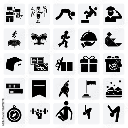 Everyday Life And Leisure Pursuits – Figures Reading, Greeting Each Other, And Exercising For Lifestyle Design Projects