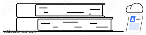 Cloud computing. Cloud computing integrates with digital files and traditional knowledge sources. Cloud computing ensures efficient data management. For education, technology, learning, storage