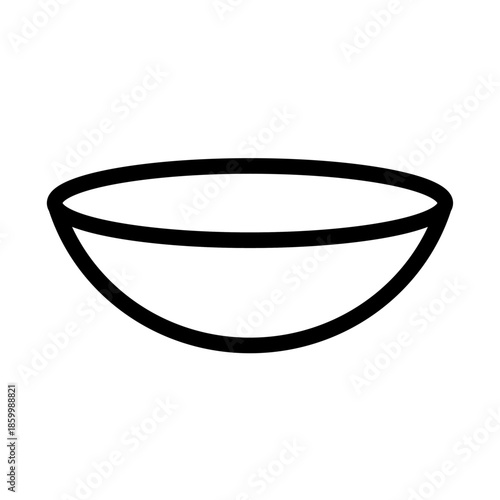 Contact Lens Line Icon of Contact Lenses Icon Set