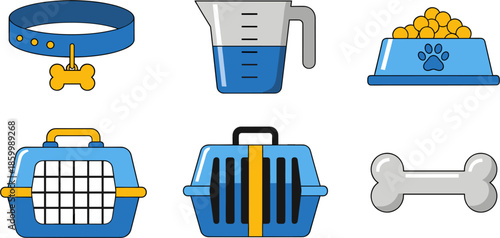 Essential Pet Supplies for Dogs: Collars, Bowls, Carriers, and Toys