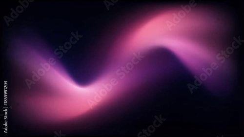 Abstract Pink and Purple Light Streak on Dark Background with Smooth Gradient and Elegant Flowing Design for Modern Backgrounds