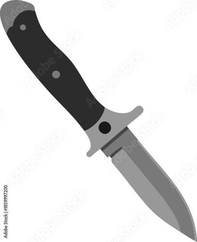 Fixed blade utility knife