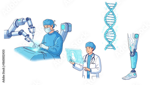 Advanced Medical Innovations Robotic Surgery, Biotechnology, AI, and Prosthetics Shaping the Future of Healthcare and Human Well-being