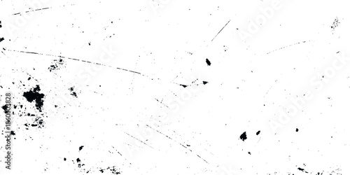 A grunge distressed vintage style image featuring a predominantly white surface with dark textured edges and subtle scratches